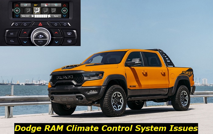 dodge ram climate control issues